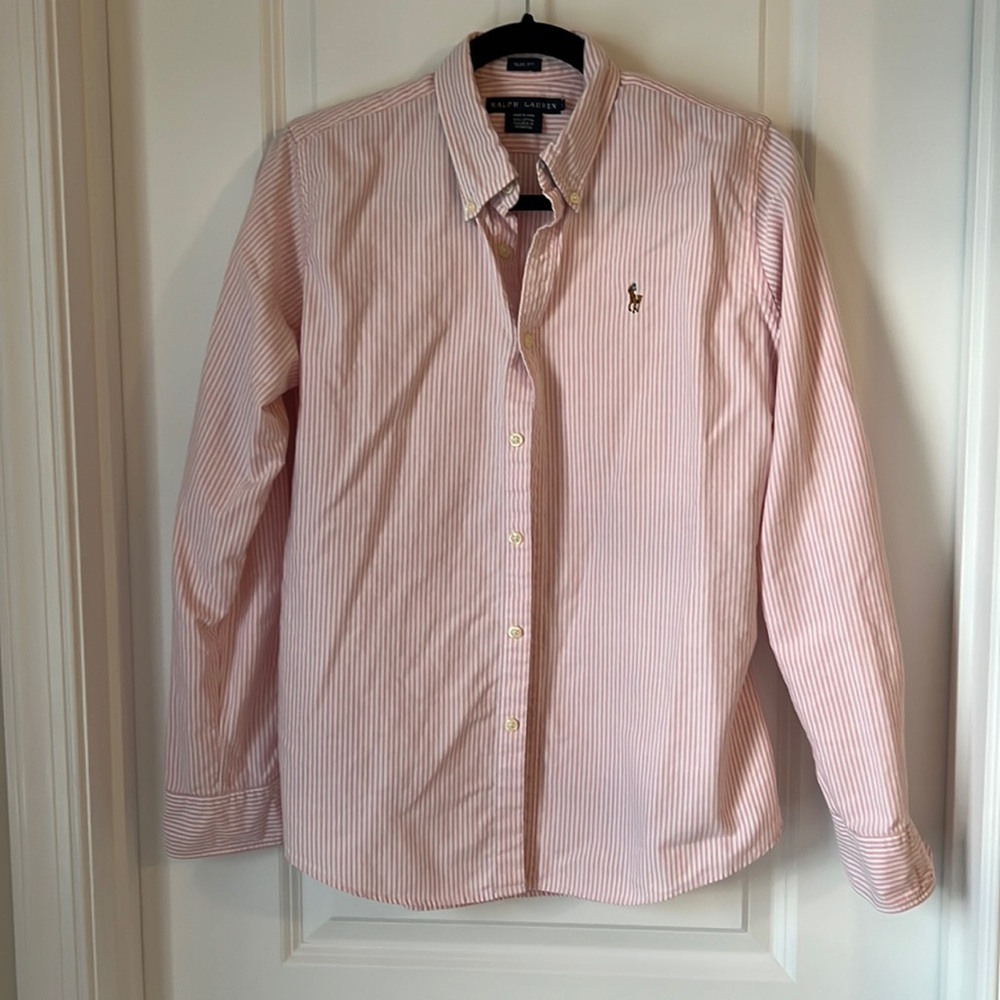 5 for $40 - Ralph Lauren button down shirts - Slim Fit 10, set of 5